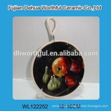 Popular ceramic pot holders with fruite shape